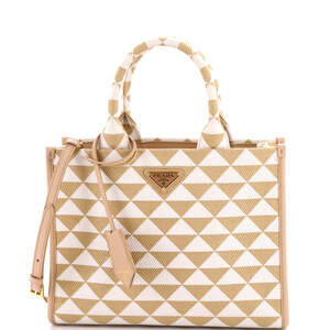 Prada | Bags | Prada Tweed Flat Tote Bag | Poshmark